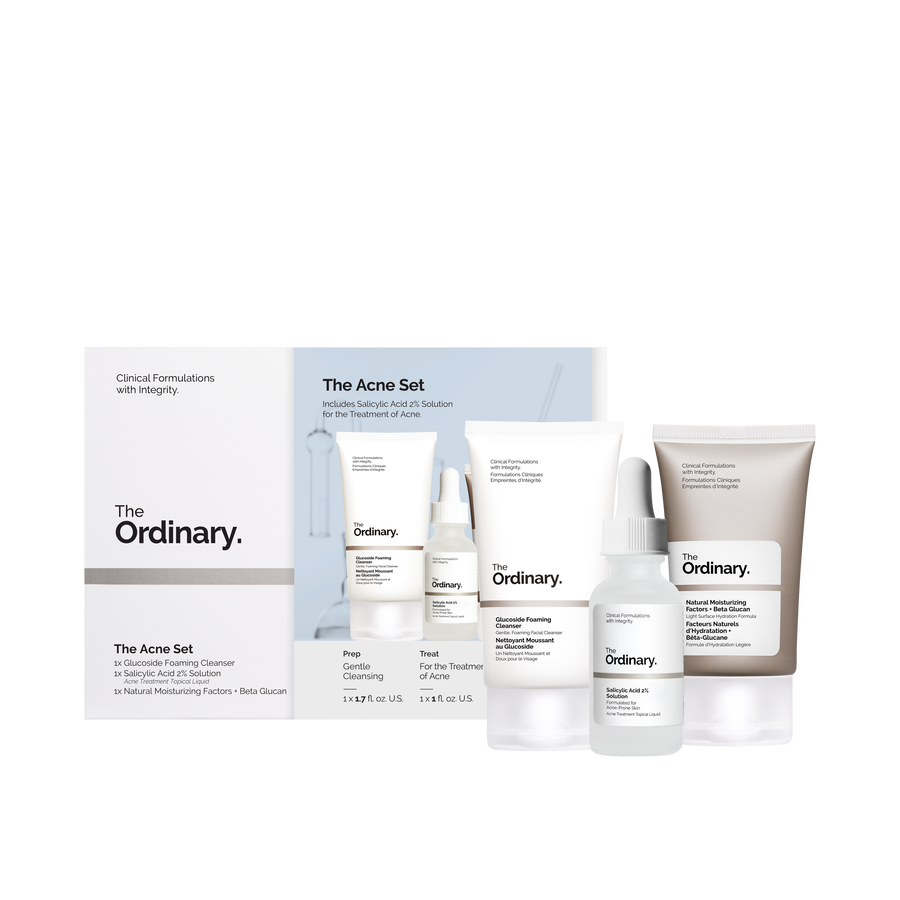 The Acne Set: Salicylic Acid 2% Regimen for Clear Skin